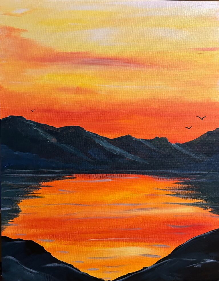Golden Hour Lake