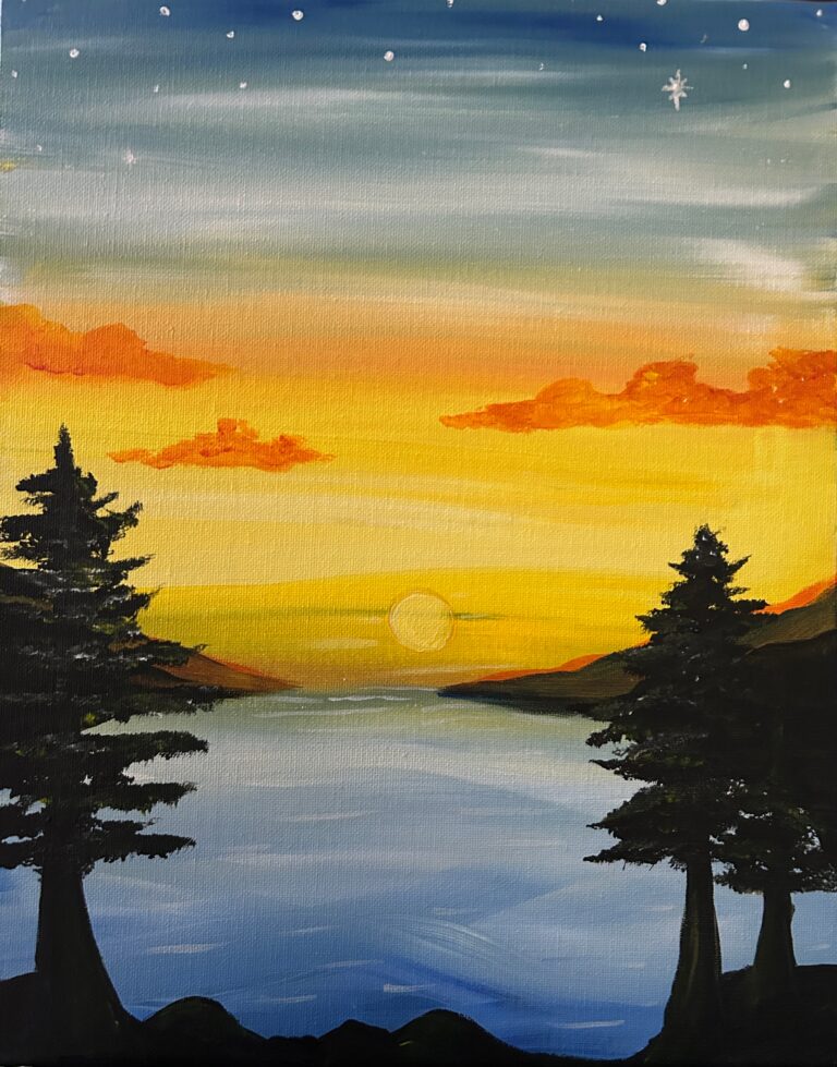 Pines at Dusk (2)